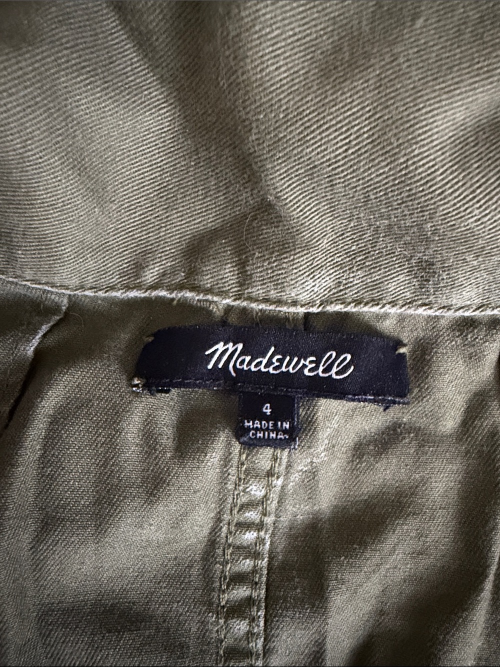 Madewell cropped wide-leg  jumpsuit - Picture 3 of 3